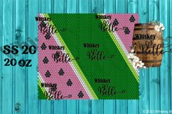 Watermelon Swirl SS20 20oz Rhinestone Template Product Image 1