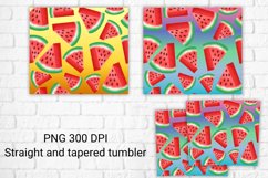 Watermelon tumbler design | Summer tumbler design Product Image 2
