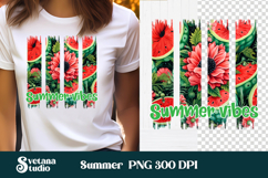 Watermelon brushstroke clipart PNG | Summer sublimation Product Image 1