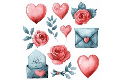 Flowers Heart Shape Romantic Reverie A Valentine&#039;s Day Journ Product Image 2