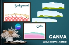 Wave Canva Frame Modern Abstract Add Photo Present Frame_17B Product Image 1