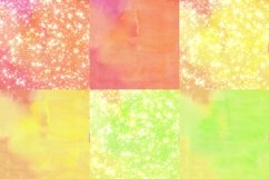 Wave Summer Refresh Watercolor Digital Papers Glitter Product Image 3