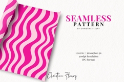 Pink Wavy Halloween Pattern | Cute Halloween Digital Paper Product Image 2