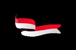 Wavy banner indonesia flag design Product Image 2
