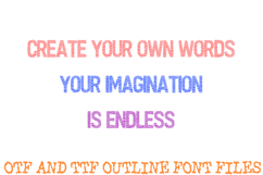 Wavy Zebra Font Lettering Ripple ABC Typography OTF Product Image 3