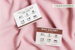 Wax Sachet Care Guide Instructions Template For Wax Business Product Image 2