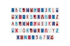Way USA Color Font Product Image 2