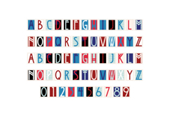 Way USA Color Font Product Image 2