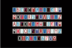 Way USA Color Font Product Image 3