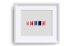 Way USA Color Font Product Image 5