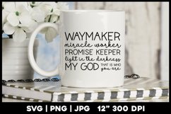 Waymaker Miracle Worker | My God that is who you are Product Image 1