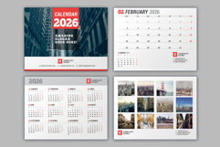 Wall Calendar 2026 Week Start on Monday Product Image 3