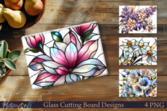 Magnolia Bloom Glass Board Designs Product Image 1