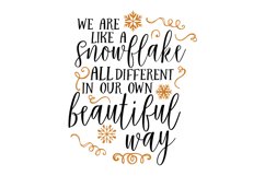 We Are Like A Snowflake Product Image 1