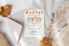 We Can Bearly Wait Baby Shower Invitation Canva Templates Product Image 9