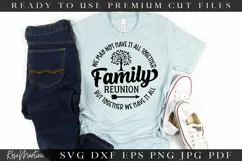 We May Not Have It All Together SVG File| Family Reunion SVG Product Image 3