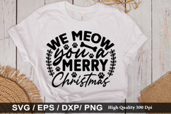 Christmas Cat SVG Bundle - Christmas T-shirt Design Product Image 10
