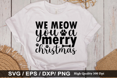Christmas Cat SVG Bundle - Christmas T-shirt Design Product Image 9