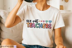 We Out Teachers SVG Last Day of School PNG Design Product Image 2