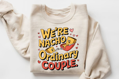 We’re Nacho Ordinary Couple Sublimation Design Product Image 3