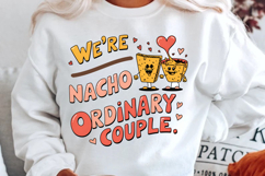 We’re Nacho Ordinary Couple Sublimation Design Product Image 2