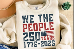We The People 250th Anniversary Svg Designs Product Image 3