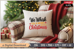 We Whisk You A Merry Christmas SVG | Christmas SVG | Holiday Product Image 4