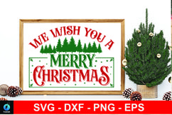 45 Christmas Sign SVG Bundle - Farmhouse Christmas SVG Product Image 11