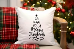 We Wish You A Merry Christmas SVG , Christmas Quotes SVG Product Image 3