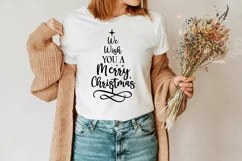 We Wish You A Merry Christmas SVG , Christmas Quotes SVG Product Image 2