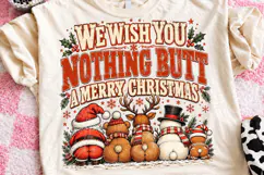 We Wish You Nothing But a Merry Christmas PNG Product Image 1