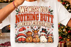 We Wish You Nothing But a Merry Christmas PNG Product Image 3