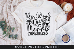 Christmas Dog SVG Design - Funny Pet Quotes Design Product Image 3