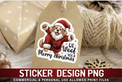 We woof you a Stickers PNG Product Image 1