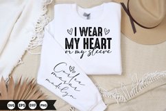Wear My Heart On My Sleeve - Sleeve Design, T-Shirt Design Product Image 1