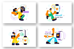 10 Wearable Health Tech Illustration Product Image 3