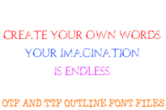 Weathered Marble Lettering Font Distressed Roman ABC OTF Product Image 3