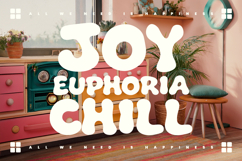 Weathy Groovy Playful Retro Bubble Display Font Product Image 4