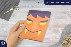 Halloween Dracula Illustration Invitation Card Product Image 1