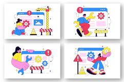 10 Website Maintenance Illustration Product Image 2