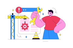 10 Website Maintenance Illustration Product Image 4