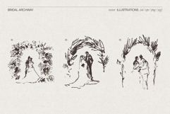 Hand-Drawn Wedding Vector Bundle Product Image 3