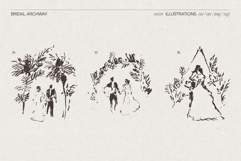 Hand-Drawn Wedding Vector Bundle Product Image 4
