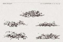 Hand-Drawn Wedding Vector Bundle Product Image 10