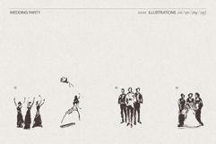 Hand-Drawn Wedding Vector Bundle Product Image 15