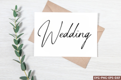Wedding SVG, Wedding Sign SVG Design Product Image 1