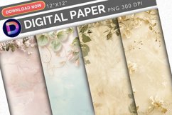 Wedding Digital Paper Product Image 1