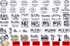 Wedding SVG | Mr And Mrs SVG | Bride SVG | Save The Date SVG Product Image 5