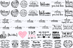 Wedding SVG | Mr And Mrs SVG | Bride SVG | Save The Date SVG Product Image 9