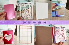 Wedding Day Card SVG| Happy Wedding Day Confetti Shaker Card Product Image 5